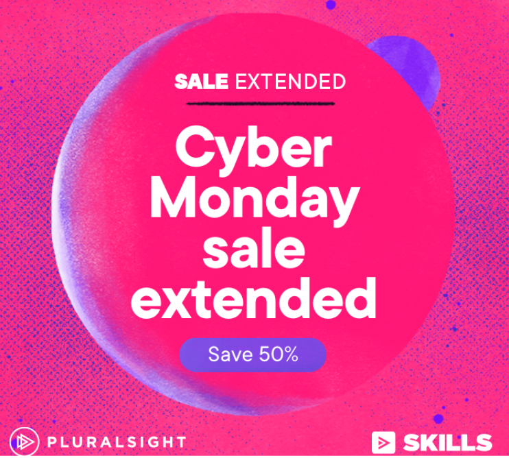 Pluralsight Cyber Monday Sale 